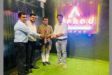 Welcome ceremony of MLA Shiv Arora at Anhad Group